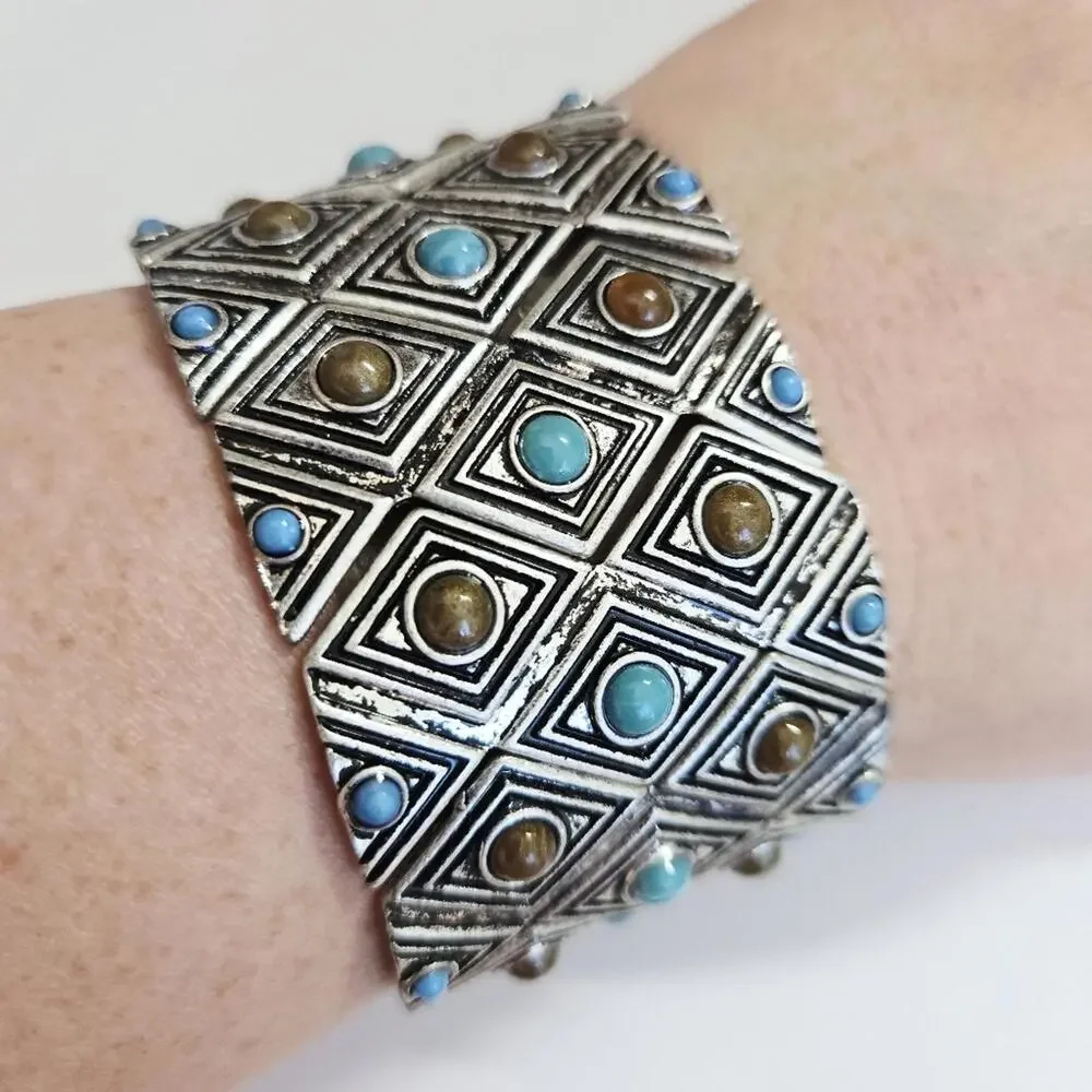 Premier Designs Stretch Bracelet Retired Arizona Western - Picture 1 of 3